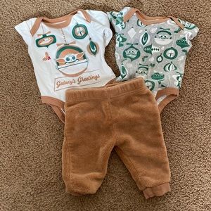 Star Wars baby outfit